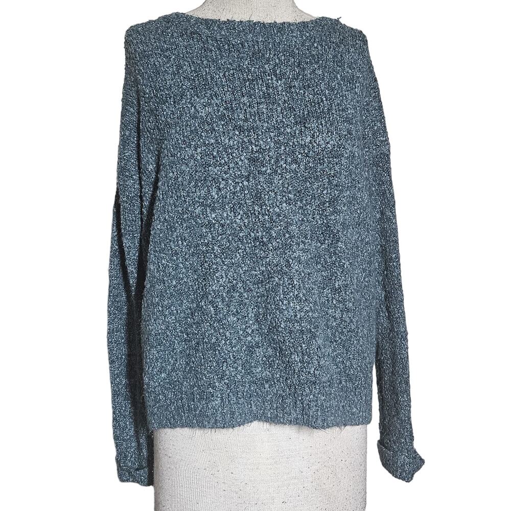 Garage Blue Long Sleeve Sweater Size Medium